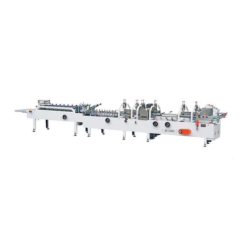 ZH-800G competitive price box folder gluer