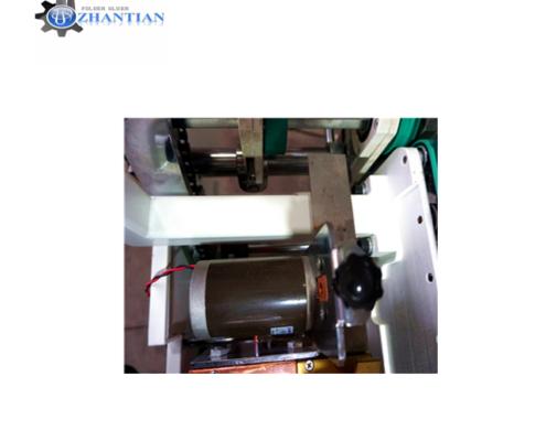 Grinder on folding gluing machine polisher remove UV coating