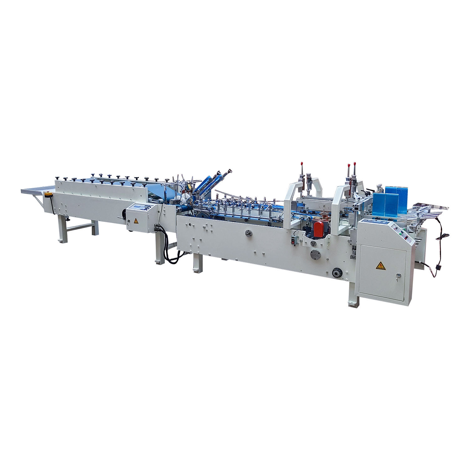 ZH-800 Economic straight line boxes folder gluer